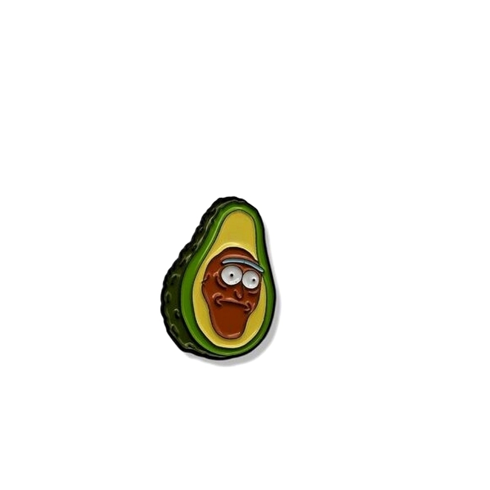 Rick & Morty Avocado Rick Pin/Brooch